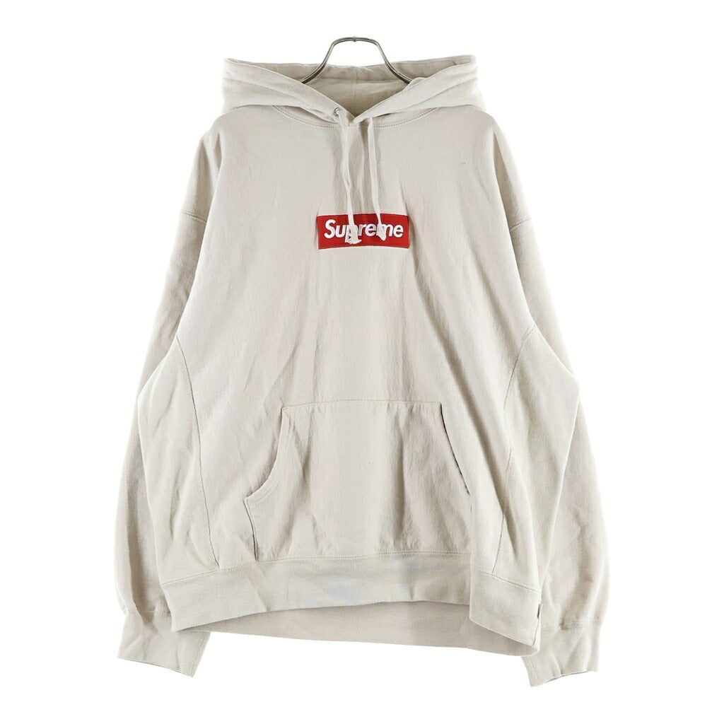 SUPREME(シュプリーム) 24AW Box Logo Hooded Sweatshirt ボックスロゴ プルオーバーパーカー ベージュ