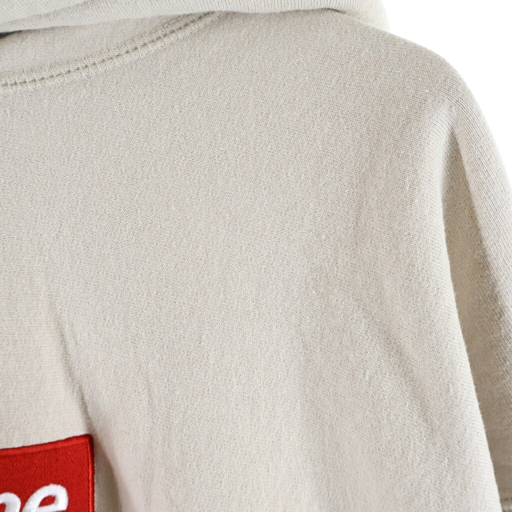 SUPREME(シュプリーム) 24AW Box Logo Hooded Sweatshirt ボックスロゴ プルオーバーパーカー ベージュ