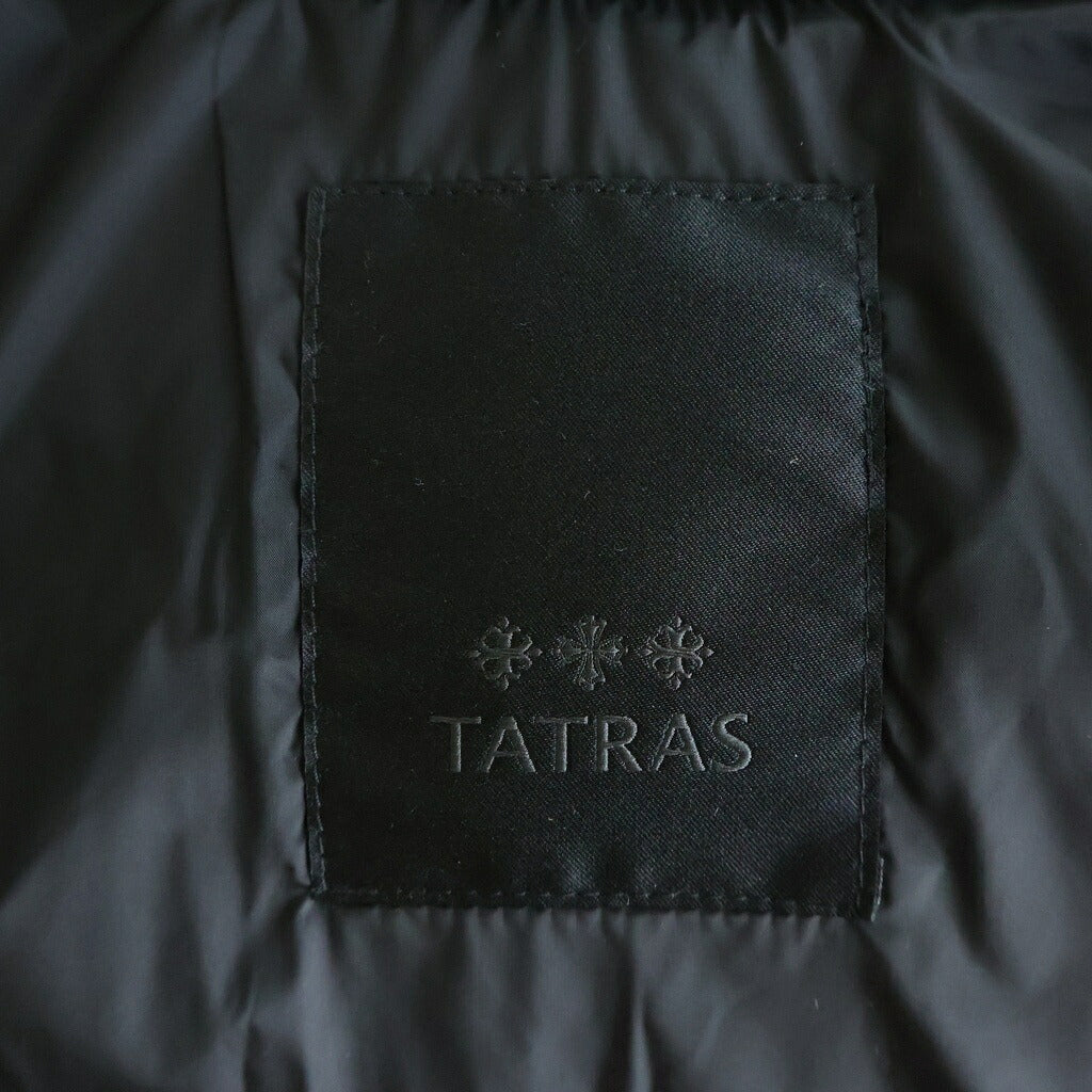 TATRAS(タトラス) DINANDO ディナンド ナイロン フーデッド ダウンジャケット ブラック MTSE22A4837-D