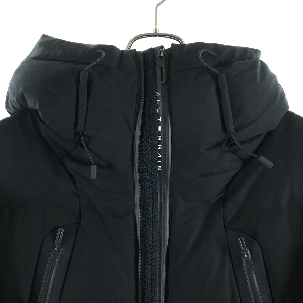 DESCENTE(デサント) × 水沢ダウン MOUNTAINEER フーデッド ナイロン ダウンジャケット ブラック DAMYGK30U