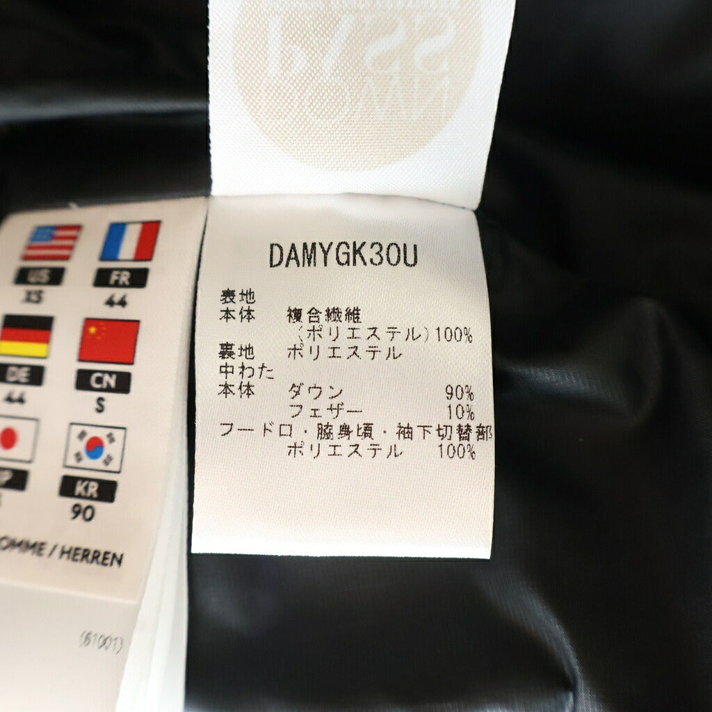 DESCENTE(デサント) × 水沢ダウン MOUNTAINEER フーデッド ナイロン ダウンジャケット ブラック DAMYGK30U