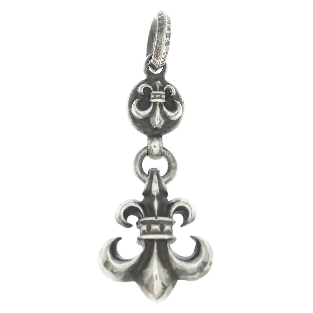 CHROME HEARTS(クロムハーツ) 1BALL BS FLEUR 1ボールBSフレアチャーム ペンダントトップ シルバー BCA198