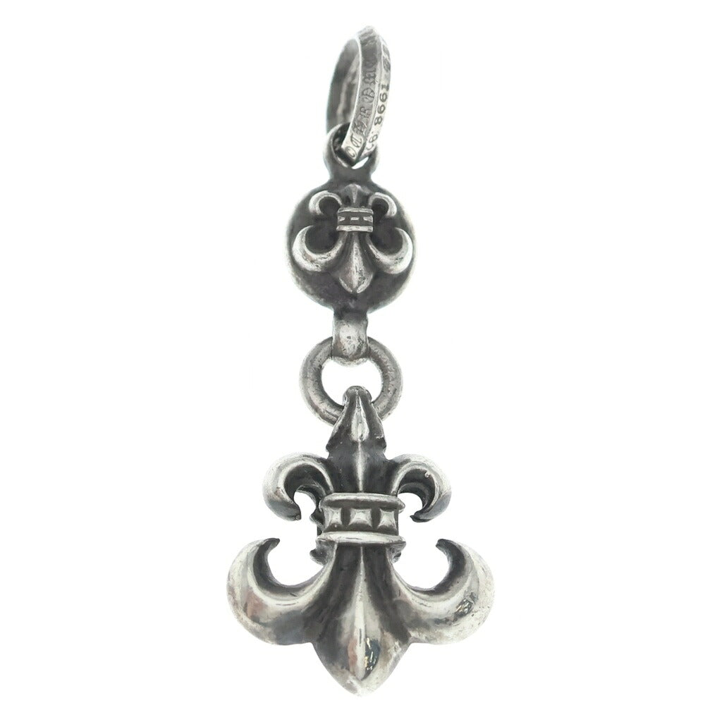 CHROME HEARTS(クロムハーツ) 1BALL BS FLEUR 1ボールBSフレアチャーム ペンダントトップ シルバー BCA198