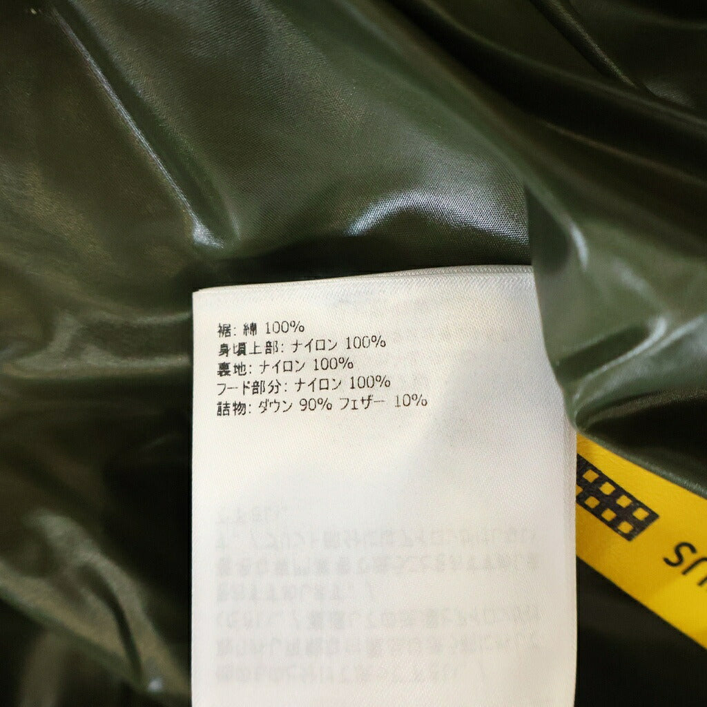MONCLER(モンクレール) 20AW ×UNDEFEATED アンディフィーテッド ARENSKY アレンスキー ロゴプリント ダウンジャケット カーキ F20921A51710