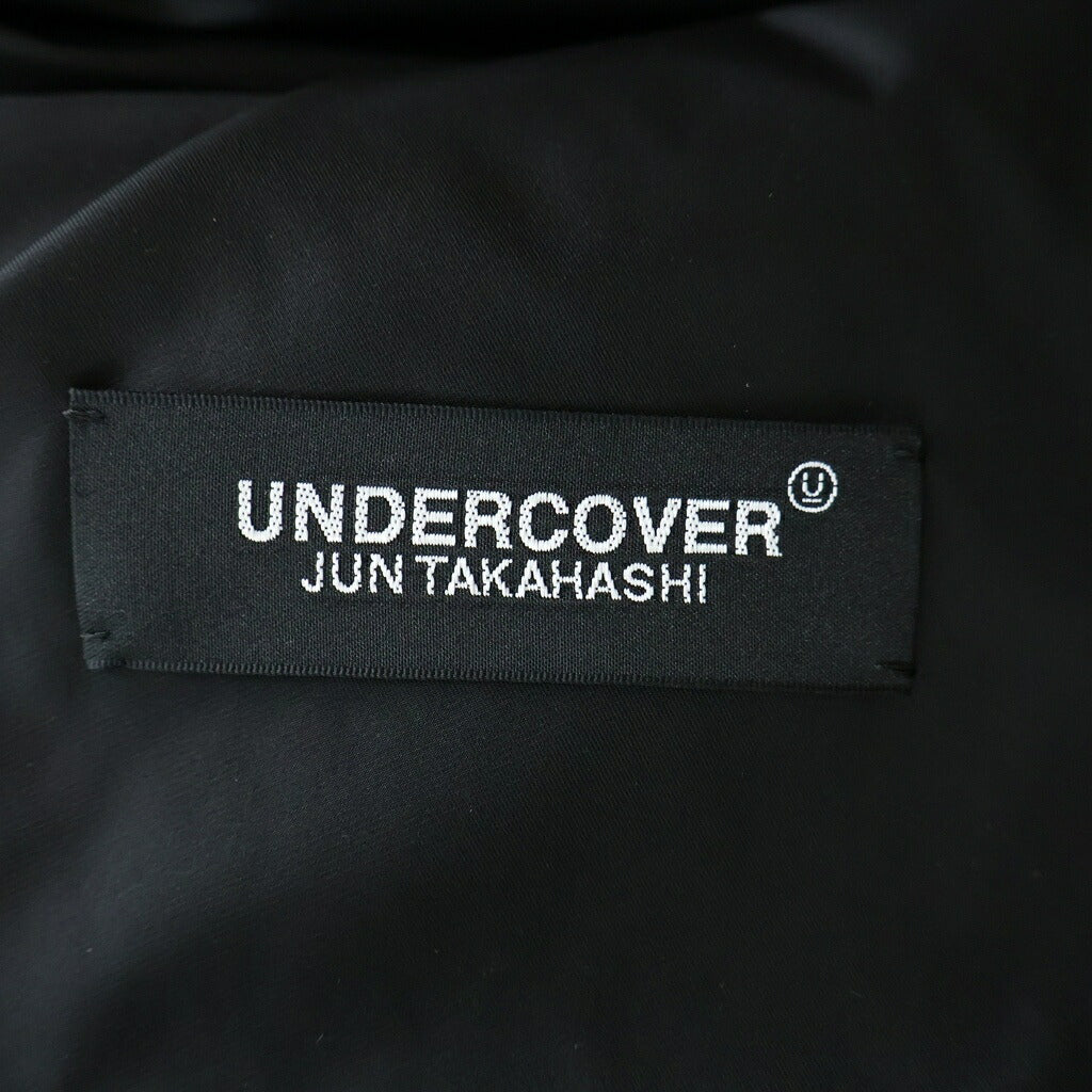 UNDERCOVER(アンダーカバー) 20SS WE MAKE NOISE 刺繍デザイン モッズコート ブラック UCY9304