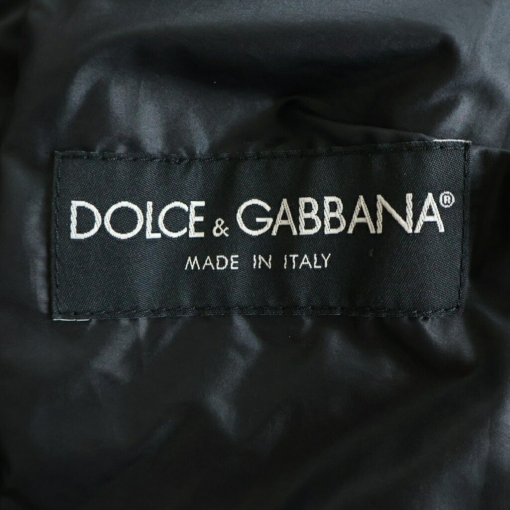DOLCE & GABBANA(ドルチェアンドガッバーナ) エルボーパッチ ジャケット ブラック G2R06T
