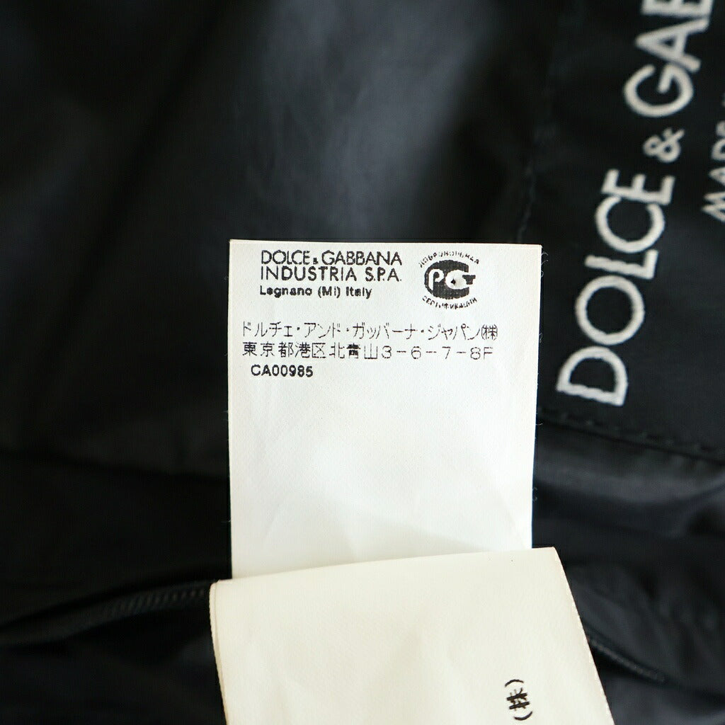 DOLCE & GABBANA(ドルチェアンドガッバーナ) エルボーパッチ ジャケット ブラック G2R06T