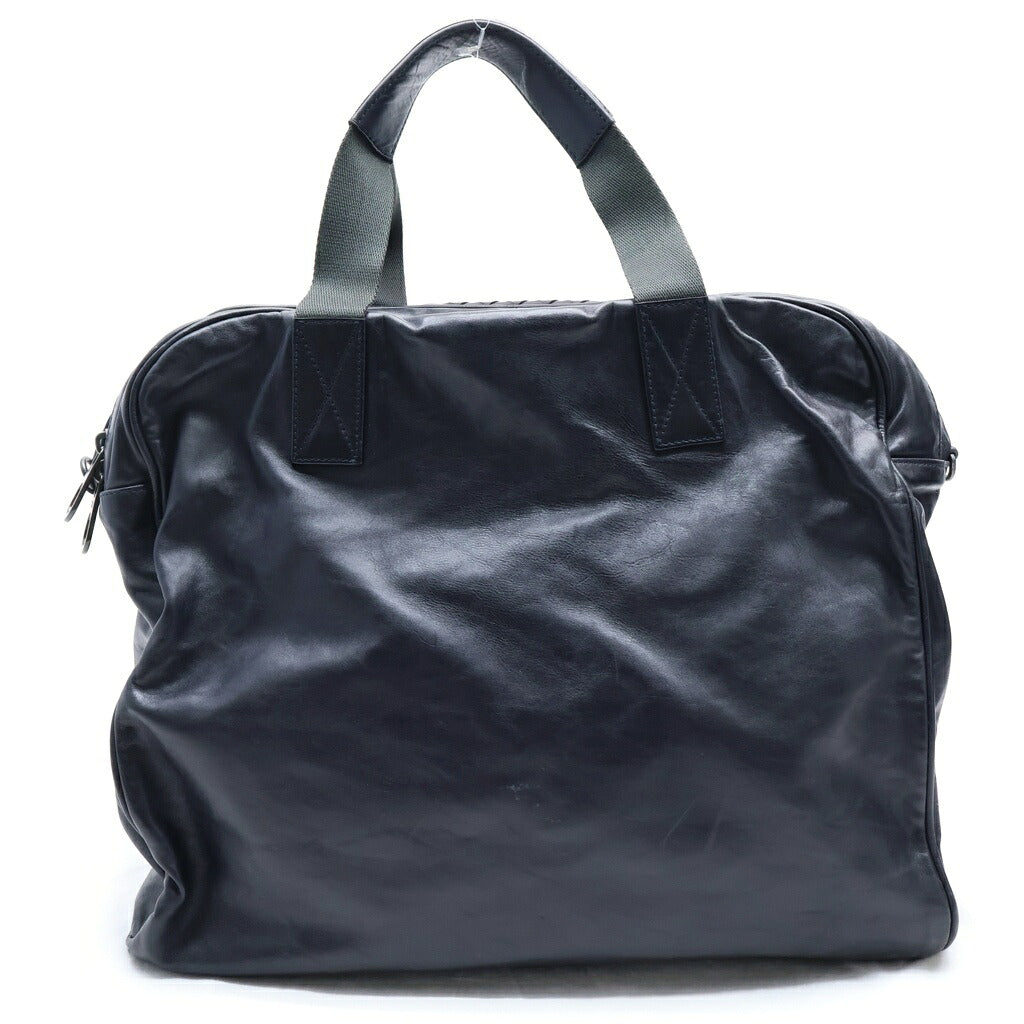 BOTTEGA VENETA(ボッテガヴェネタ) イントレチャート レザー ビジネスバッグ ハンドバッグ ブラック 245173 VN031