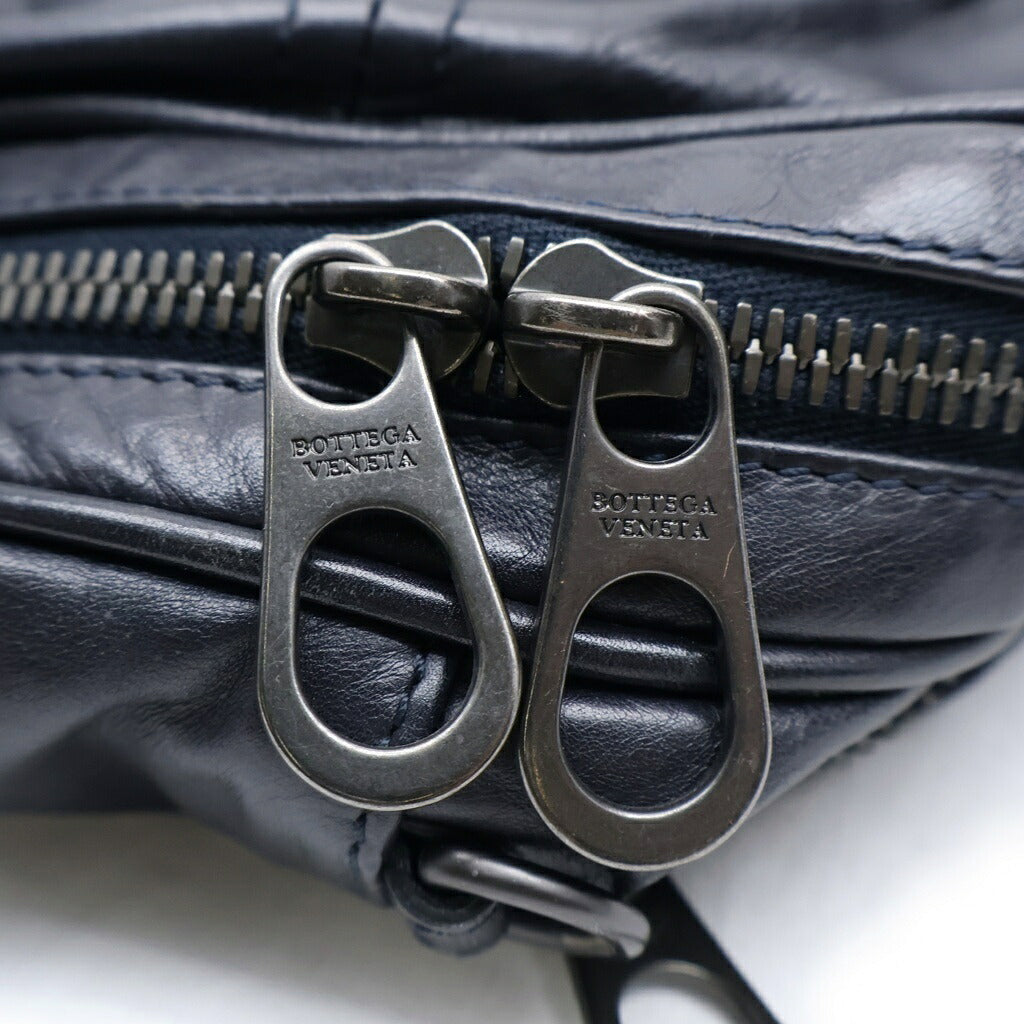 BOTTEGA VENETA(ボッテガヴェネタ) イントレチャート レザー ビジネスバッグ ハンドバッグ ブラック 245173 VN031