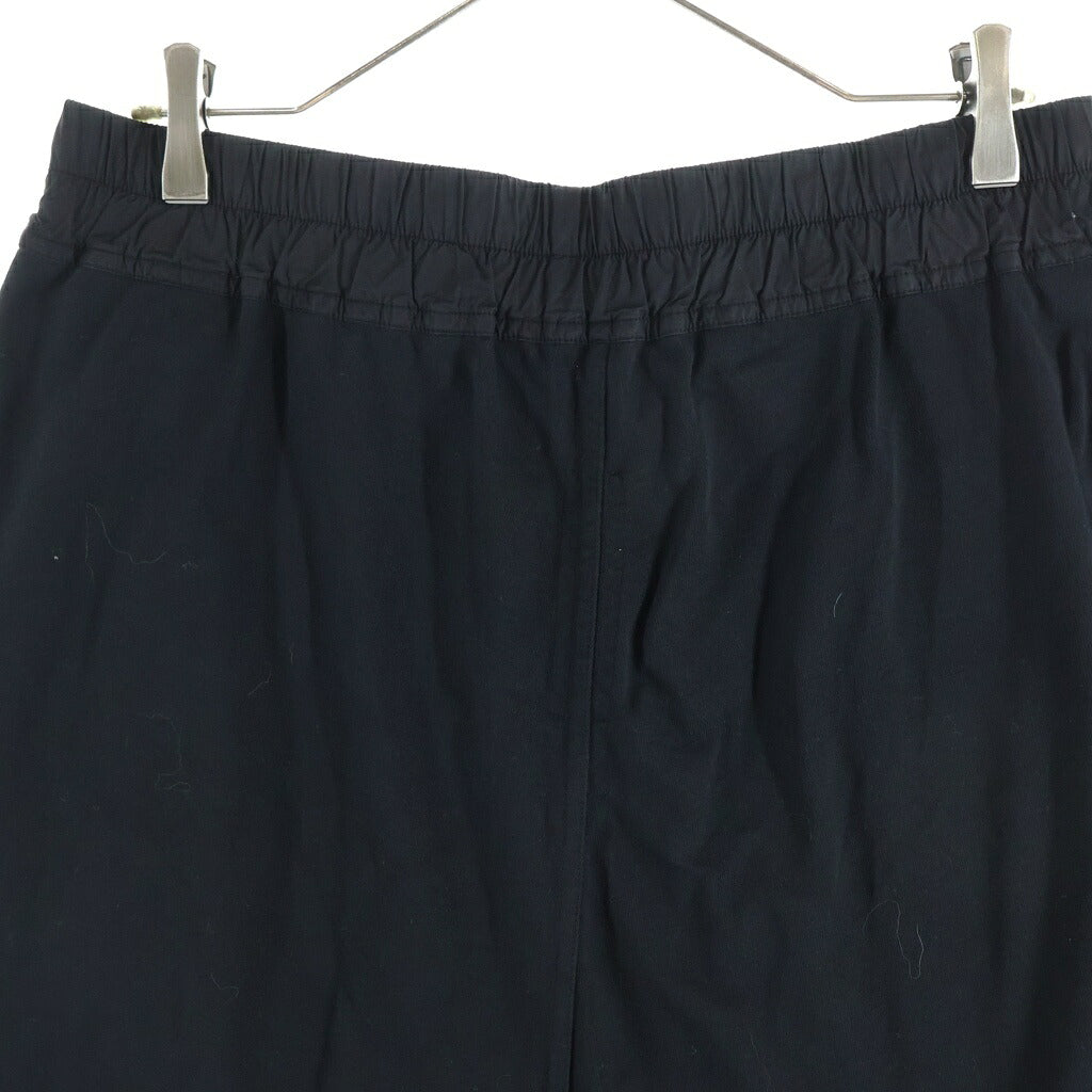 Rick Owens DRKSHDW(リックオウエンス ダークシャドウ) 22SS Jersey Trucker Cut Offs ジャージー トラッカー カットオフ ショートパンツ ブラック DU01B7388-RIG