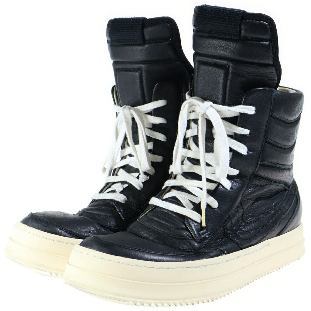 Rick Owens(リックオウエンス) 初期型 GEO DUNK BASKET SNEAKER ジオバスケット ダンク ハイカットスニーカー ブラック
