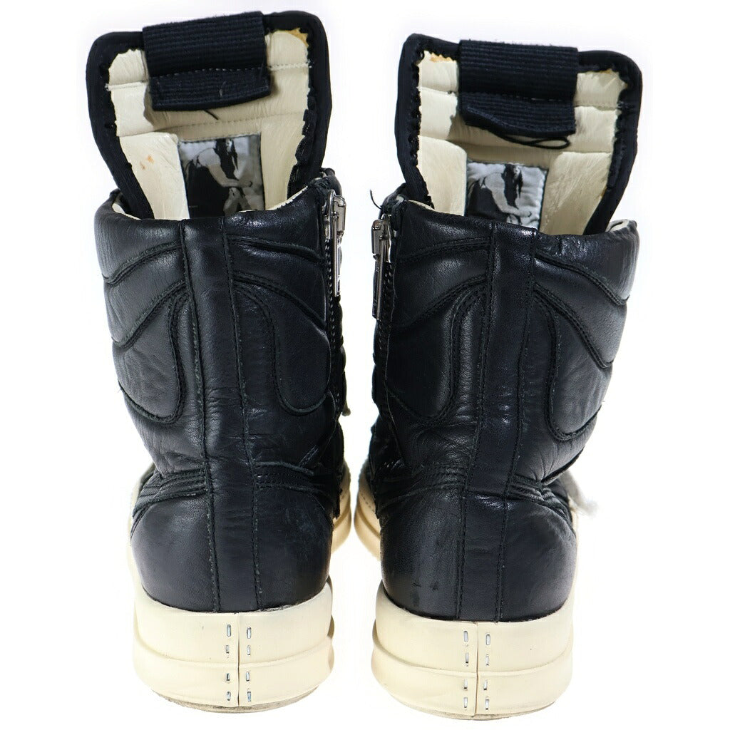 Rick Owens(リックオウエンス) 初期型 GEO DUNK BASKET SNEAKER ジオバスケット ダンク ハイカットスニーカー ブラック
