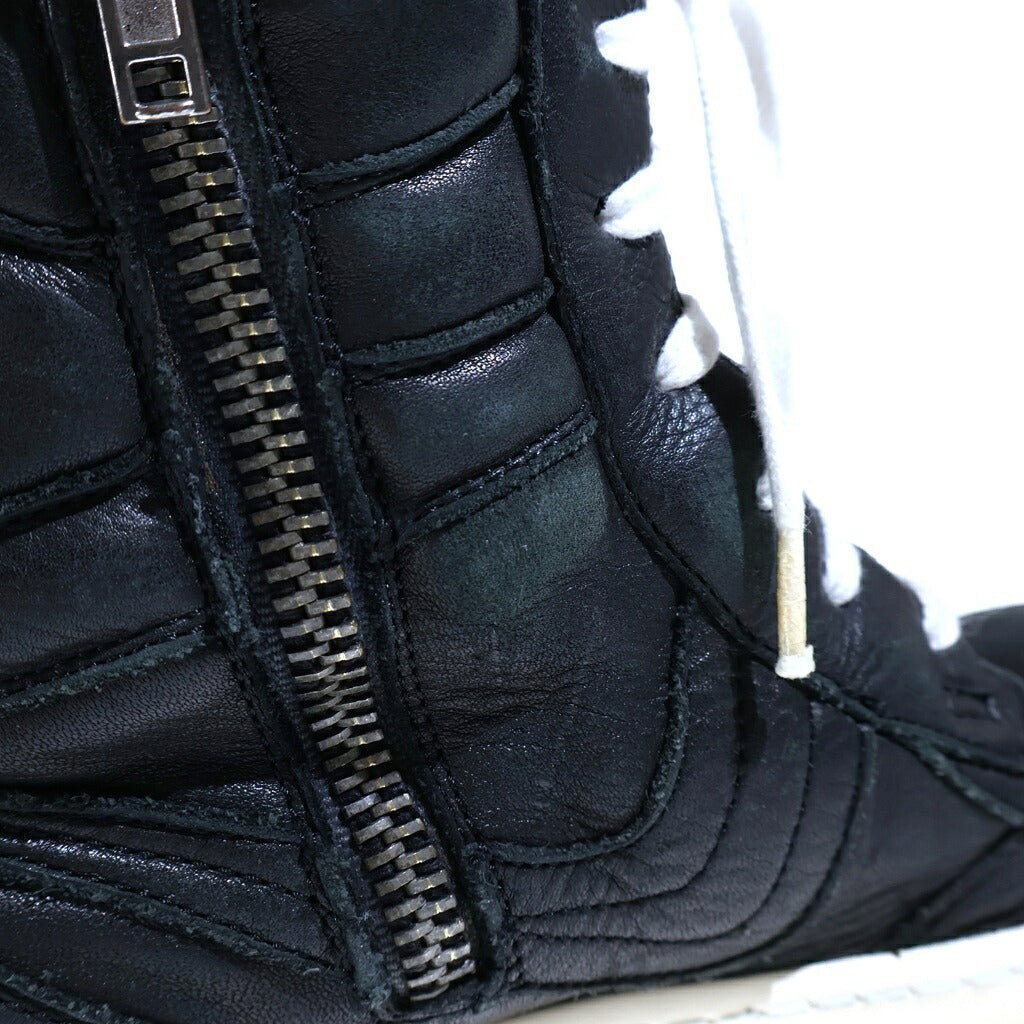 Rick Owens(リックオウエンス) 初期型 GEO DUNK BASKET SNEAKER ジオバスケット ダンク ハイカットスニーカー ブラック