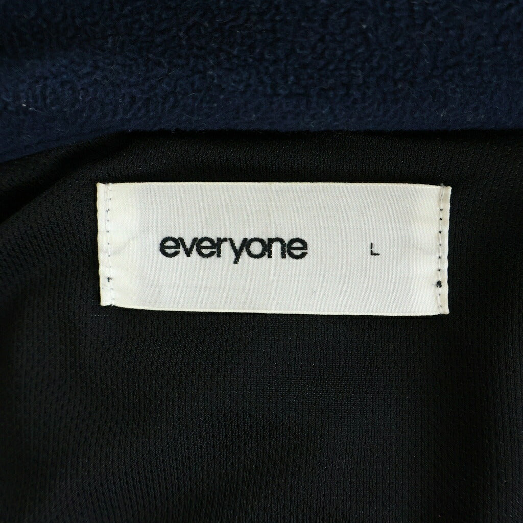 everyone(エブリワン) PRIMALOFT BIO fleece zip up jacket プリマロフト バイオ フリース ジップアップ ジャケット ネイビー EV24-JK22