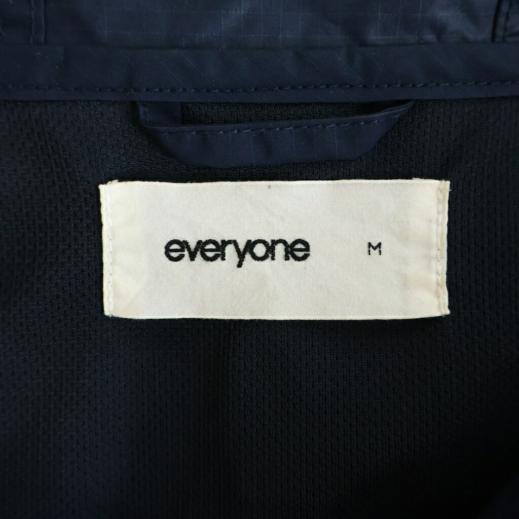 everyone(エブリワン) COMPACT ANORAK コンパクトアノラック ハーフジップ ジャケット ネイビー EV23-JK04