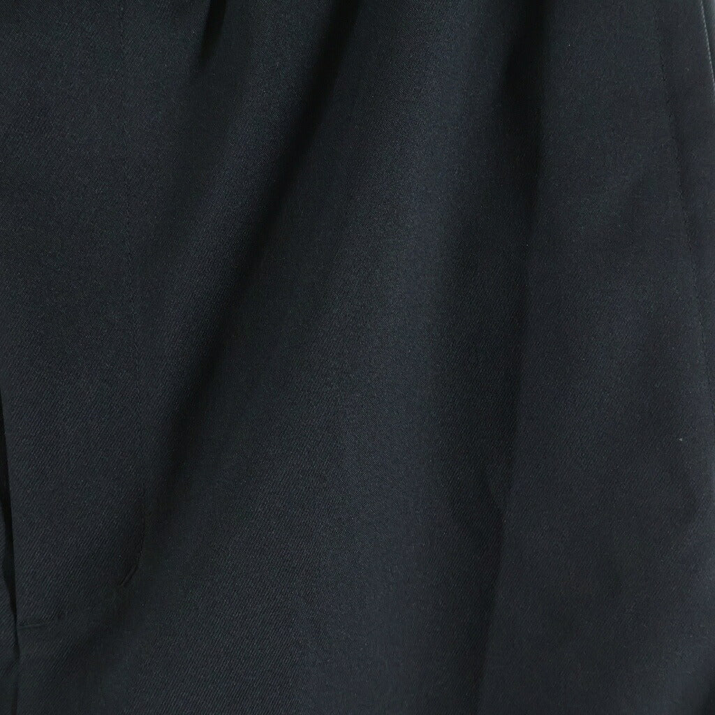 everyone(エブリワン) Polyester Twill Easy Slacks ポリエステルツイル イージースラックス ブラック EV24-PT14