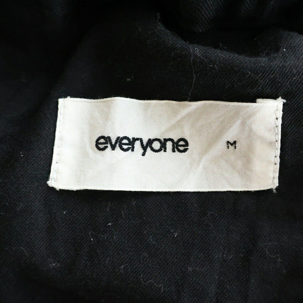 everyone(エブリワン) Polyester Twill Easy Slacks ポリエステルツイル イージースラックス ブラック EV24-PT14