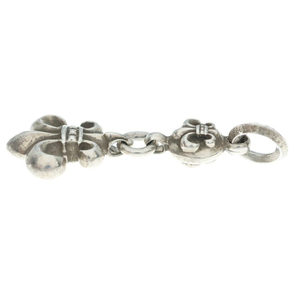 CHROME HEARTS(クロムハーツ) 1BALL BS FLEUR 1ボールBSフレアチャーム ペンダントトップ シルバー BCA198