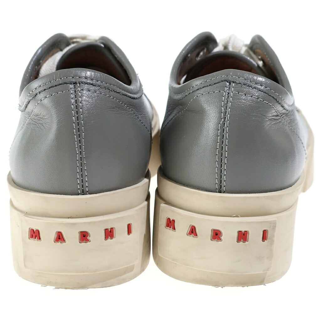 MARNI(マルニ) PABLO パブロ プラットフォームソール ローカットレースアップスニーカー グレー SNZW003020
