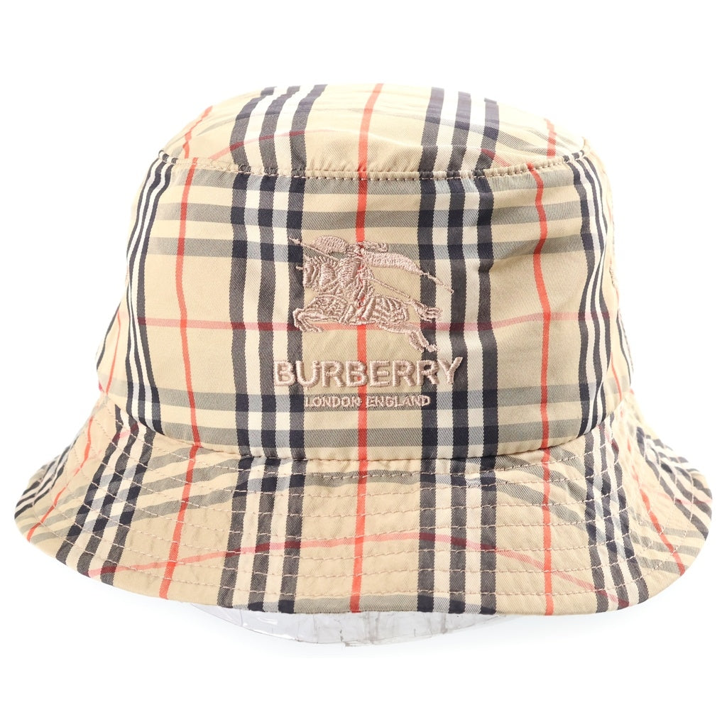 SUPREME(シュプリーム) 22SS ×Burberry ノヴァチェック バケットハット ベージュ レディース