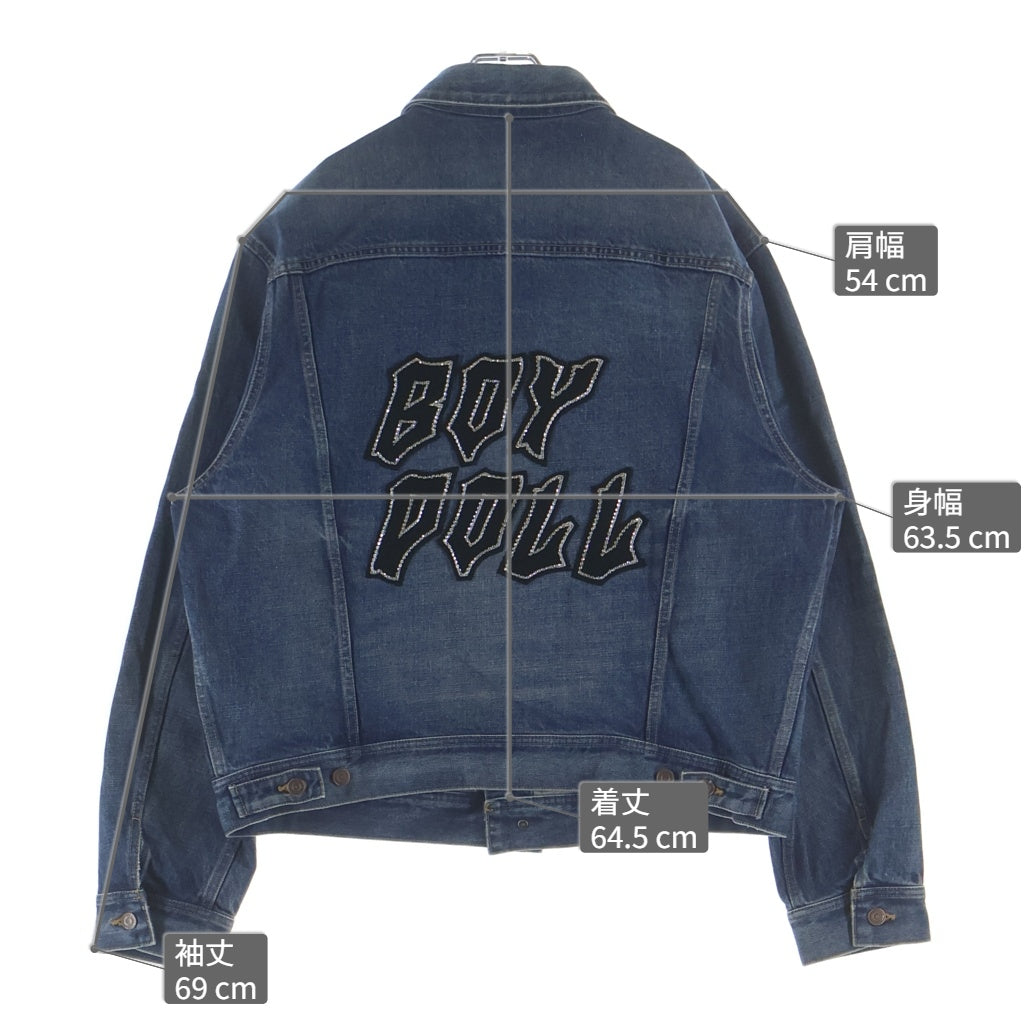 CELINE(セリーヌ) 22AW BOY DOOL ボーイドール デニムジャケット インディゴ 2Q544066S