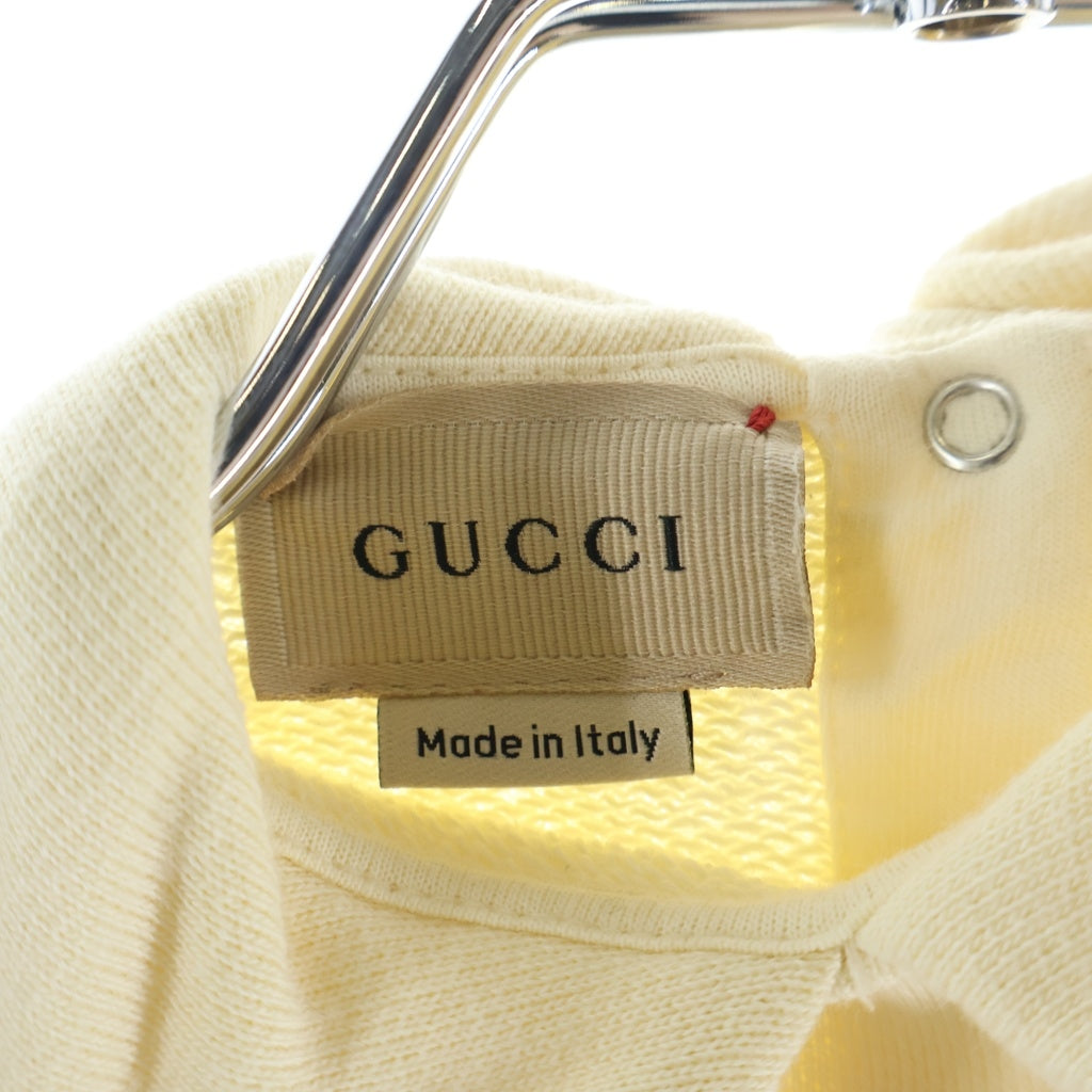 GUCCI(グッチ) アニマルプリント コットン 2ピース ロンパース アイボリー 600144 XJEZX レディース