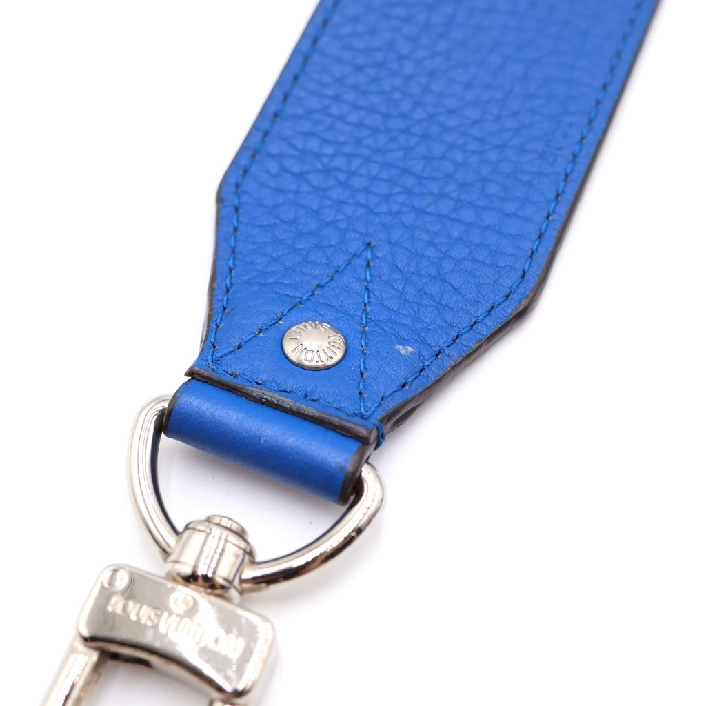 LOUIS VUITTON(ルイヴィトン) トリヨン レザー ロゴ ショルダーストラップ ブルー/レッド J02389