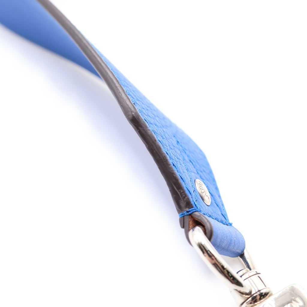 LOUIS VUITTON(ルイヴィトン) トリヨン レザー ロゴ ショルダーストラップ ブルー/レッド J02389