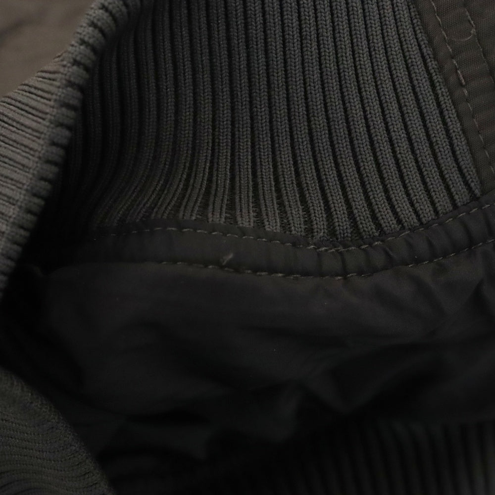 Acne Studios(アクネ ストゥディオズ) Bomber jacket ショート丈ナイロンボンバージャケット ブラック OUTW000923