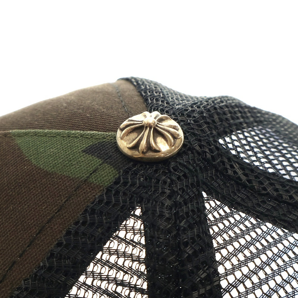 CHROME HEARTS(クロムハーツ) Yellow CH Plus Trucker Cap イエローCHプラストラッカーキャップ カモフラ×イエロー 迷彩 帽子