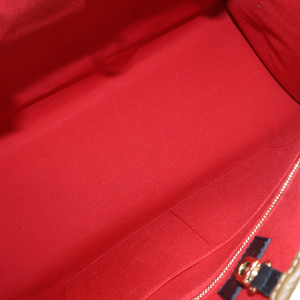LOUIS VUITTON(ルイヴィトン) モノグラムリバース オンザゴーGM トートバッグ ハンドバッグ ブラウン PVCレザー RFID M44576