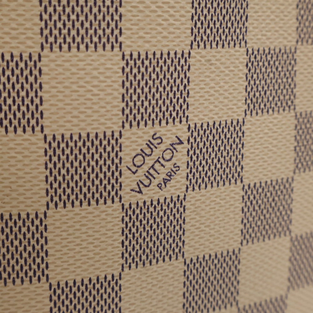 LOUIS VUITTON(ルイヴィトン) ダミエ・アズール ネヴァーフルMM ローズバレリーヌ トートバッグ アイボリー PVCレザー N41605