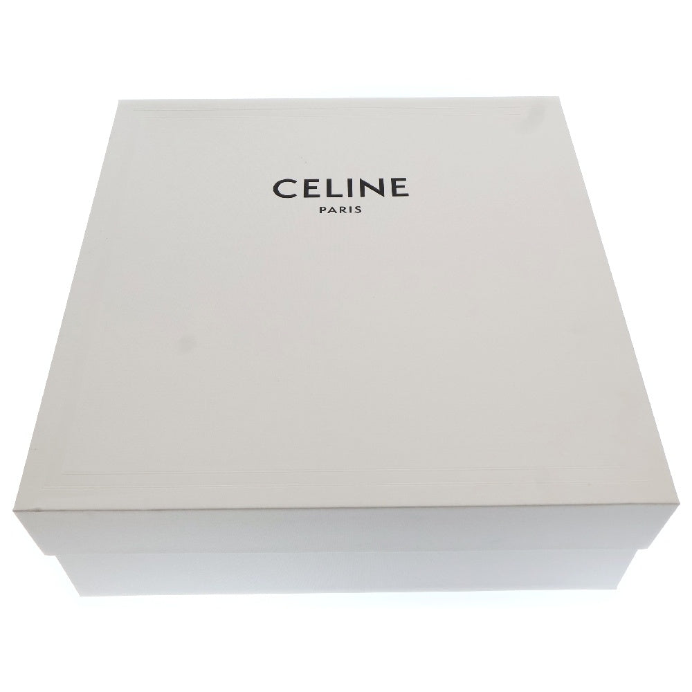 CELINE(セリーヌ) バルキー トリオンフレザーレースアップブーツ ブラック レディース