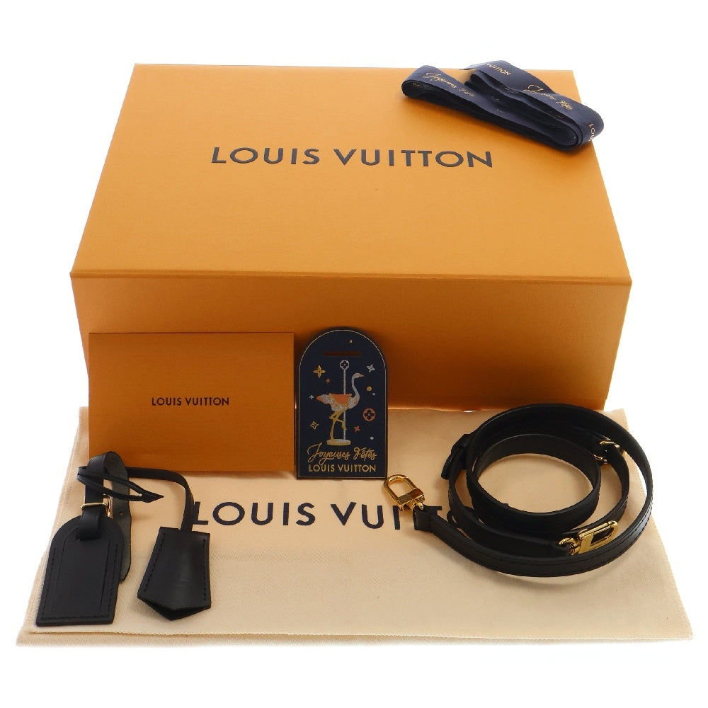 LOUIS VUITTON(ルイヴィトン) モノグラム・リバース プティット・ヴァリーズ ハンドバッグ ショルダーバッグ ブラウン×ブラック PVC×レザー M47164 ICタイプ