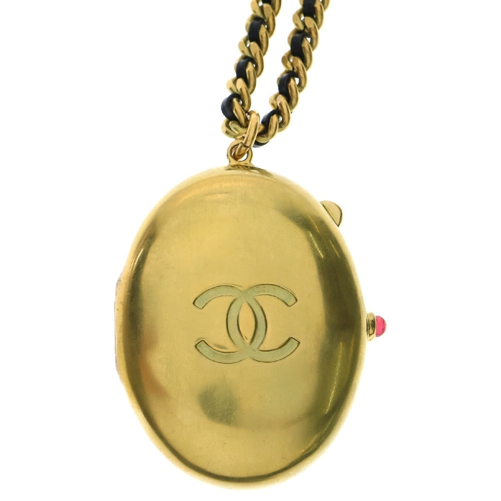 CHANEL(シャネル) ココマーク ロケット ペンダント ネックレス GP ゴールド 94A アクセサリー ヴィンテージ