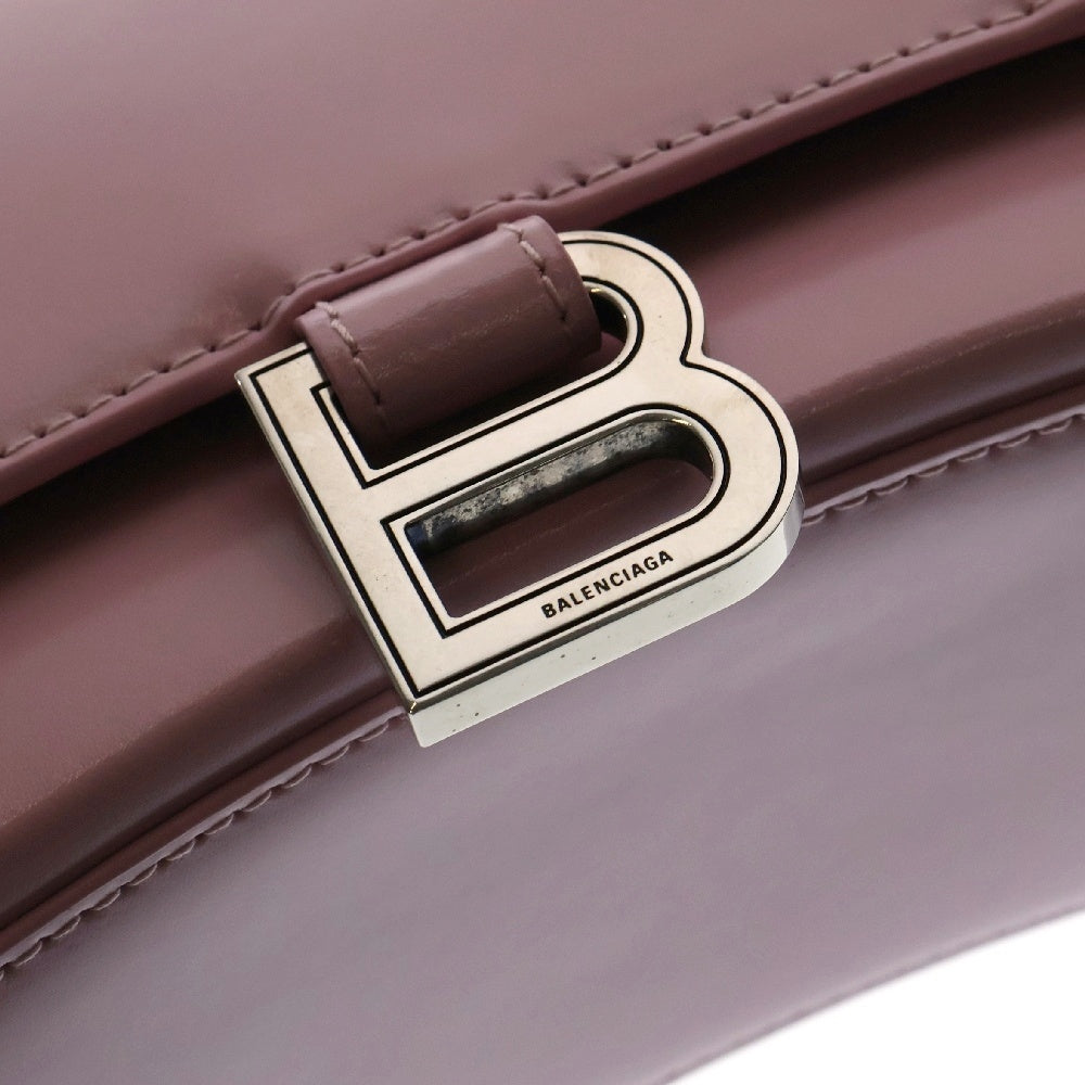 BALENCIAGA(バレンシアガ) アワーグラス スモール レザー2WAYハンドバッグ ショルダーバッグ ピンク 593546
