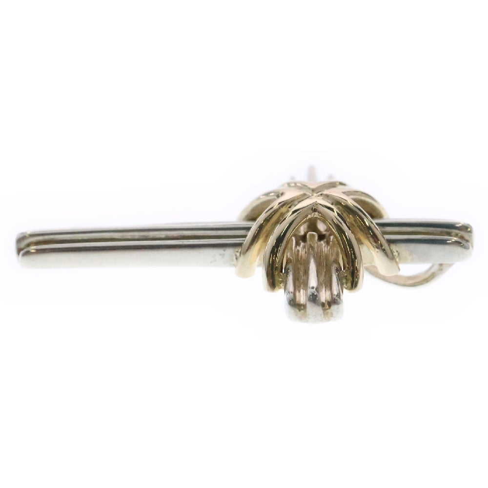 TIFFANY&Co(ティファニー) シグネチャークロス ネックレス ペンダントトップ Ag925 Au750 SV K18 シルバー×イエローゴールド アクセサリー