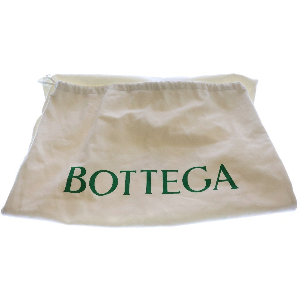 BOTTEGA VENETA(ボッテガヴェネタ) ウェビング バックパック リュックサック ブラック×グリーン シルバー金具 658972
