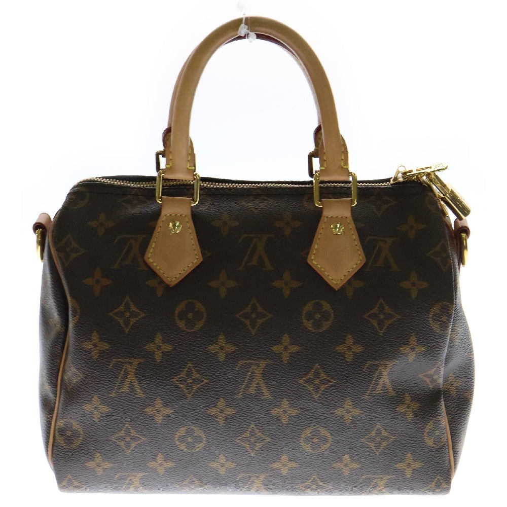 LOUIS VUITTON(ルイヴィトン) モノグラム スピーディ・バンドリエール25 2WAYバッグ ショルダーバッグ ブラウン ゴールド金具 M46977