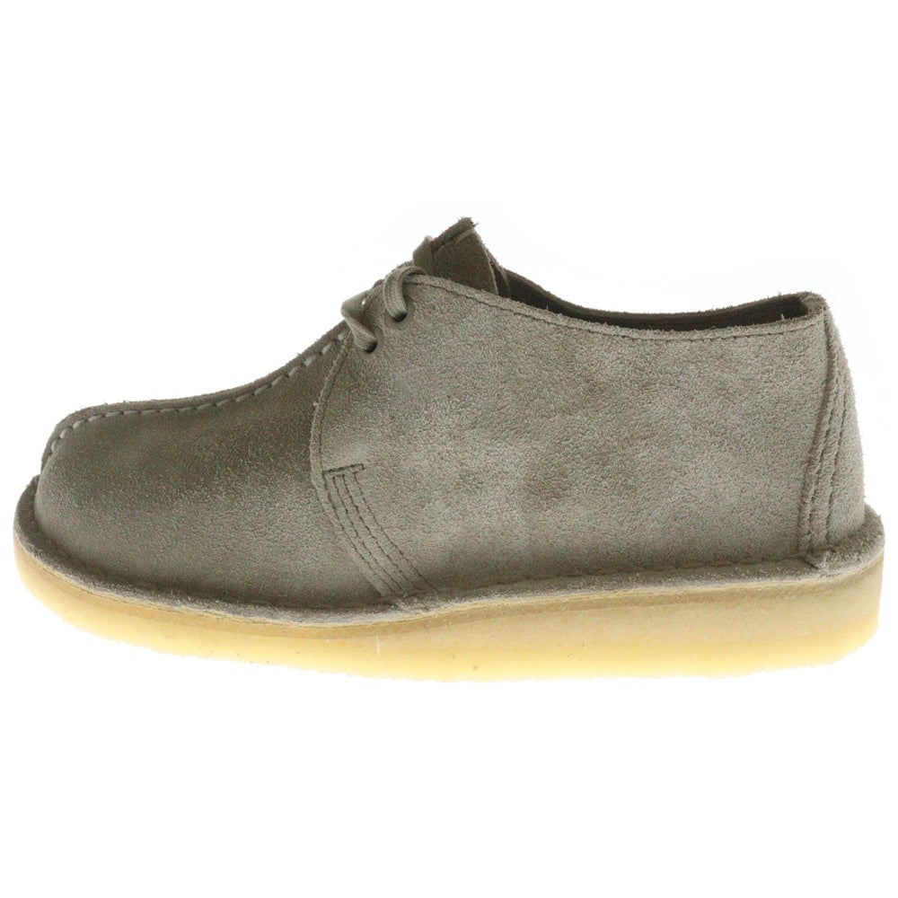 Clarks(クラークス) Desert Trek デザート トレック クレープソール スウェードレザー ローカットシューズ ベージュ 261642644050