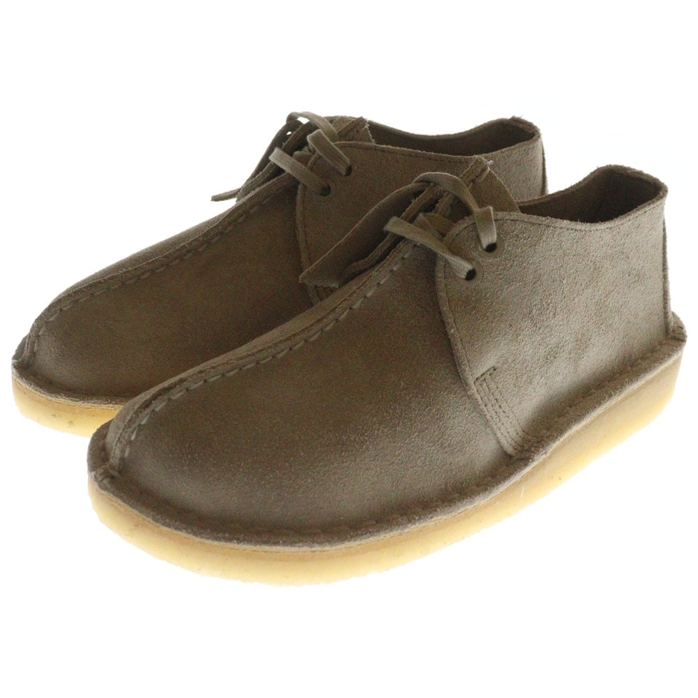 Clarks(クラークス) Desert Trek デザート トレック クレープソール スウェードレザー ローカットシューズ ベージュ 261642644050