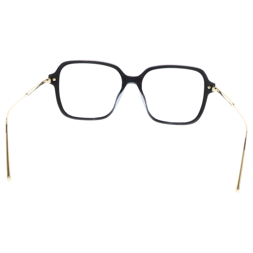 Christian Dior(クリスチャンディオール) Gem Dior サングラス ブラック×ゴールド S51 1200 アイウェア 眼鏡