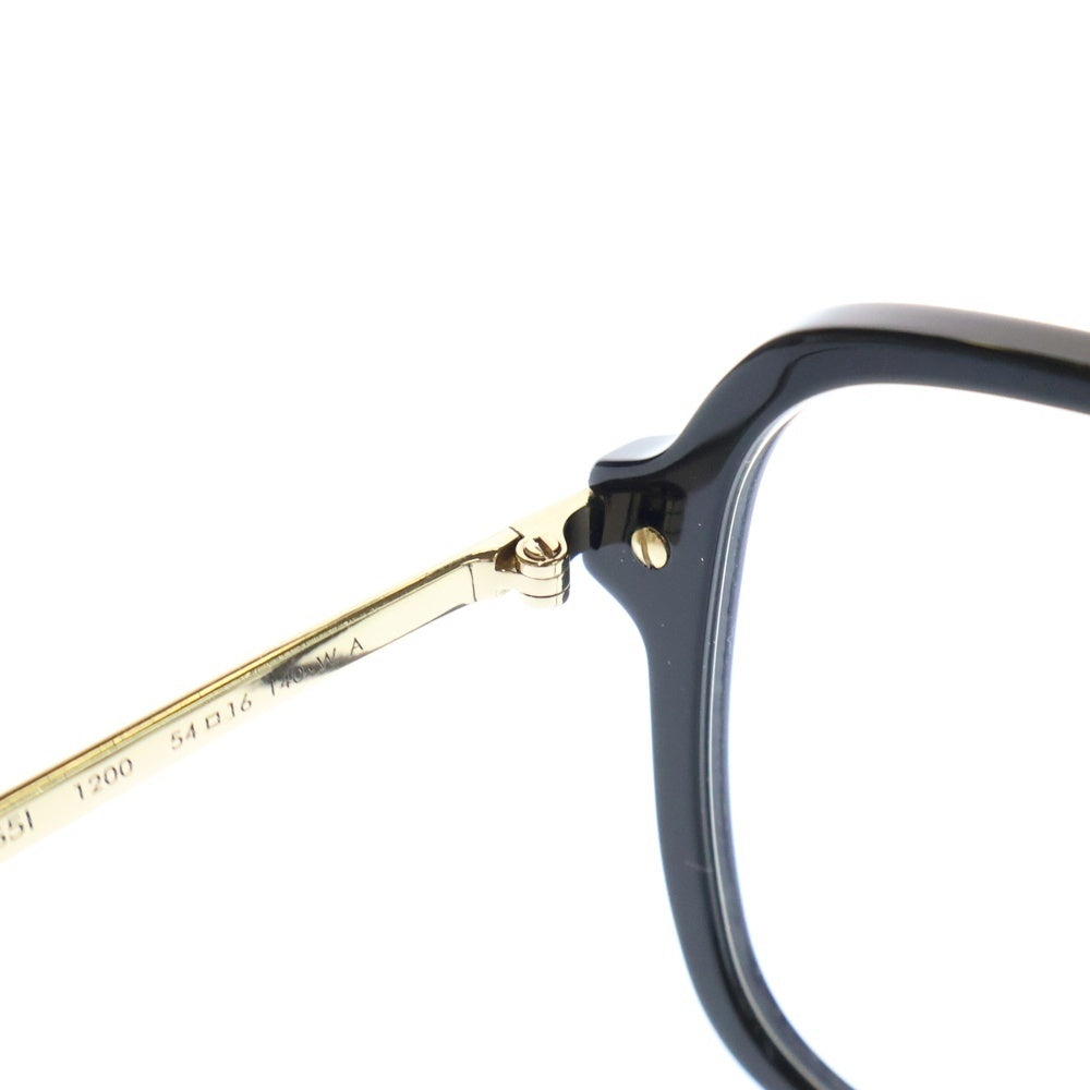 Christian Dior(クリスチャンディオール) Gem Dior サングラス ブラック×ゴールド S51 1200 アイウェア 眼鏡