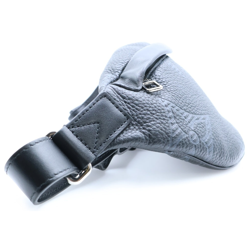 LOUIS VUITTON(ルイヴィトン) ディスカバリー バムバック ブラック レザー ボディバッグ RFID M57289