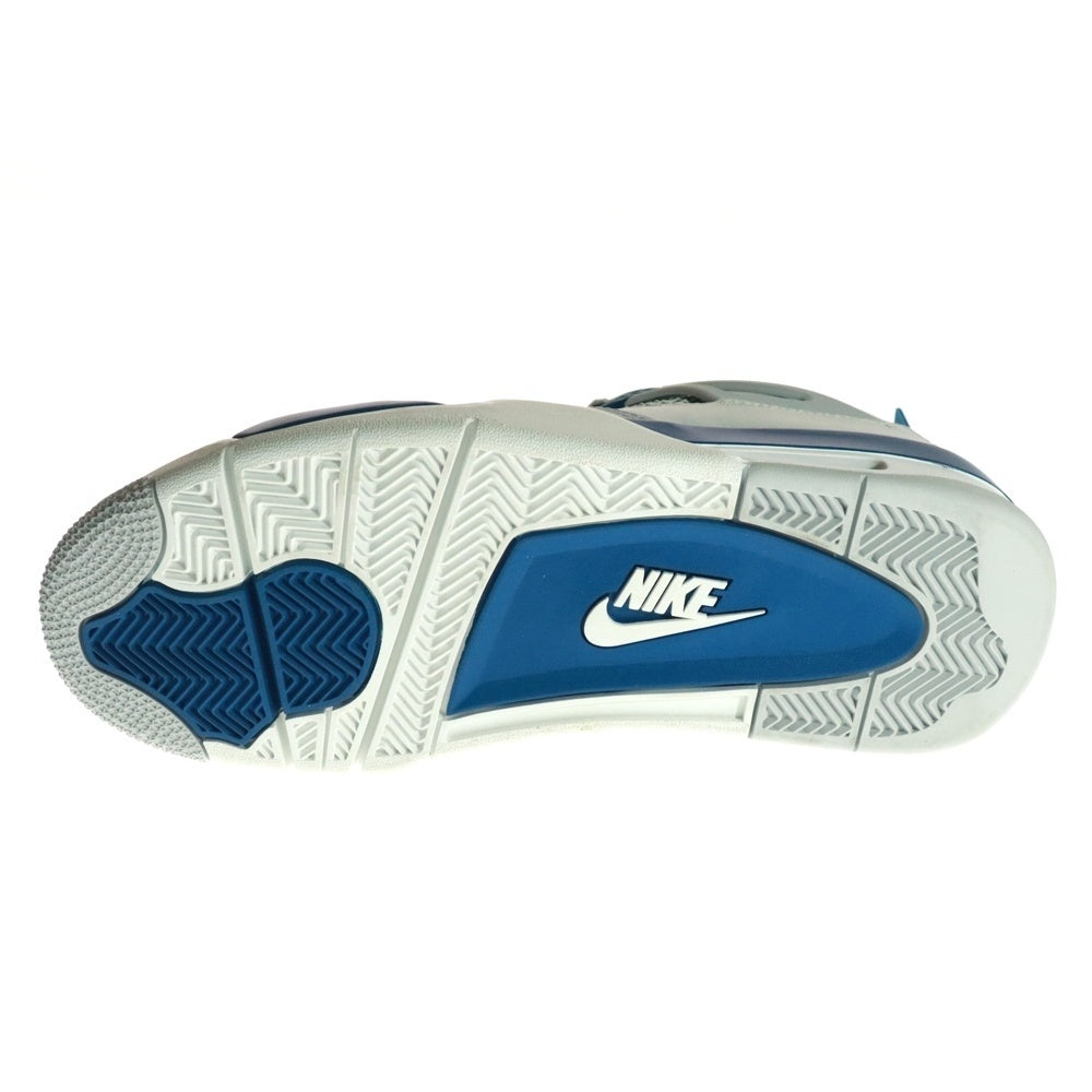 NIKE(ナイキ) AIR JORDAN 4 Industrial Blue エアジョーダン 4 ミッドカットスニーカー インダストリアル ブルー/ホワイト US9/27cm FV5029-141