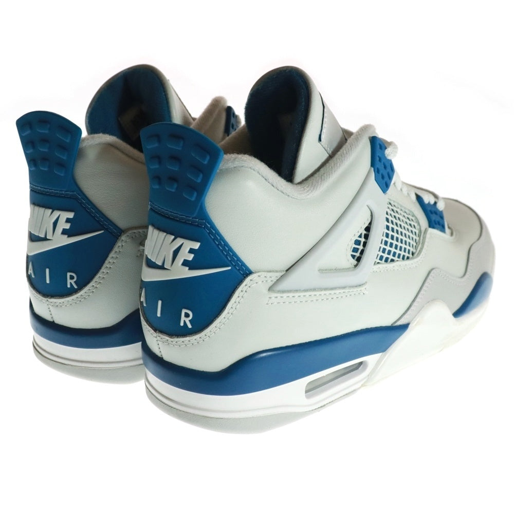 NIKE(ナイキ) AIR JORDAN 4 Industrial Blue エアジョーダン 4 ミッドカットスニーカー インダストリアル ブルー/ホワイト US9/27cm FV5029-141
