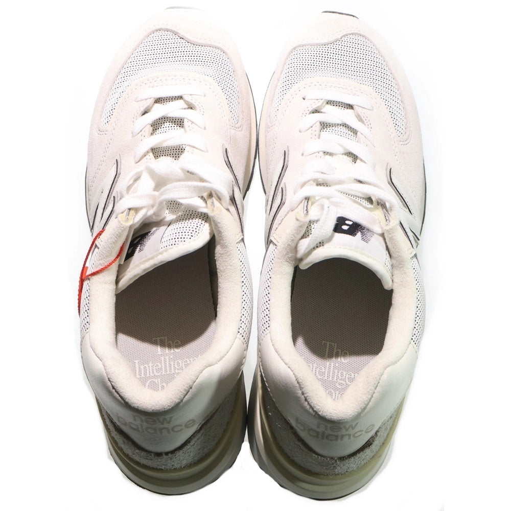 New Balance(ニューバランス) U574LGGL スウェードレザー ローカットスニーカー ホワイト US9/27cm