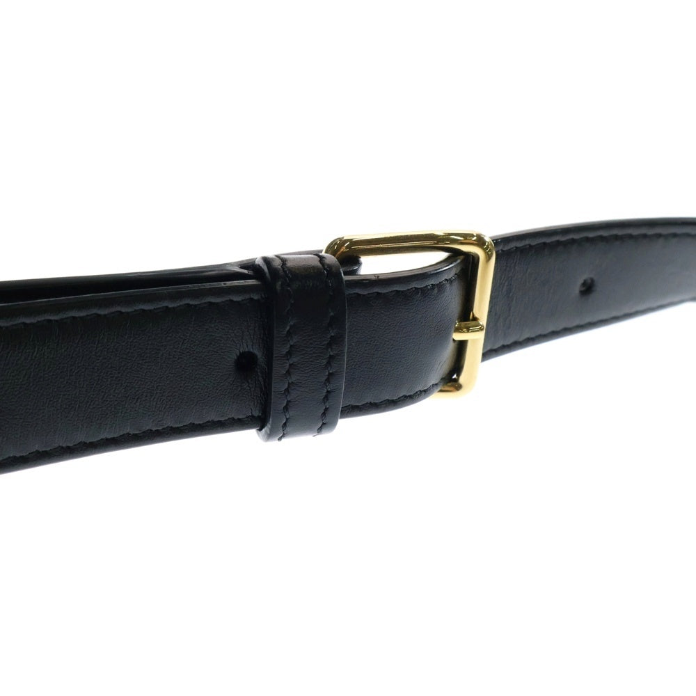 CELINE(セリーヌ) トリオンフ ロゴプリント PVC レザー メッセンジャーショルダーバッグ ブラウン