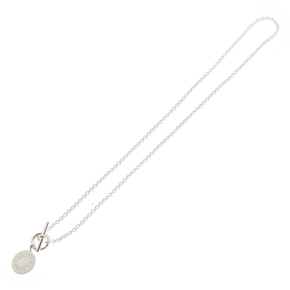 HERMES(エルメス) アミュレット クルード セリエ ネックレス シルバー