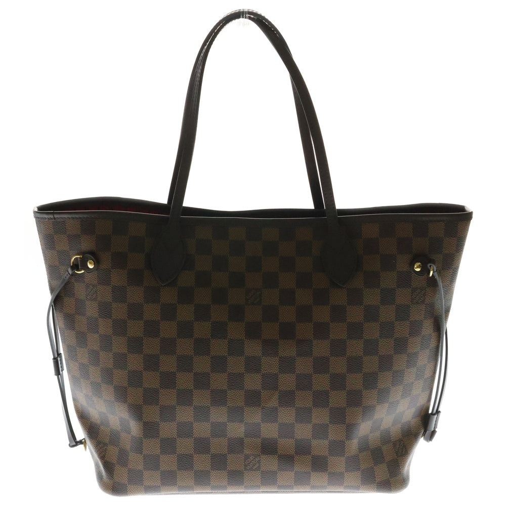 LOUIS VUITTON(ルイヴィトン) ダミエ ネヴァーフルMM ハンドバッグ トートバッグ ブラウン PVCレザー RFID N40599